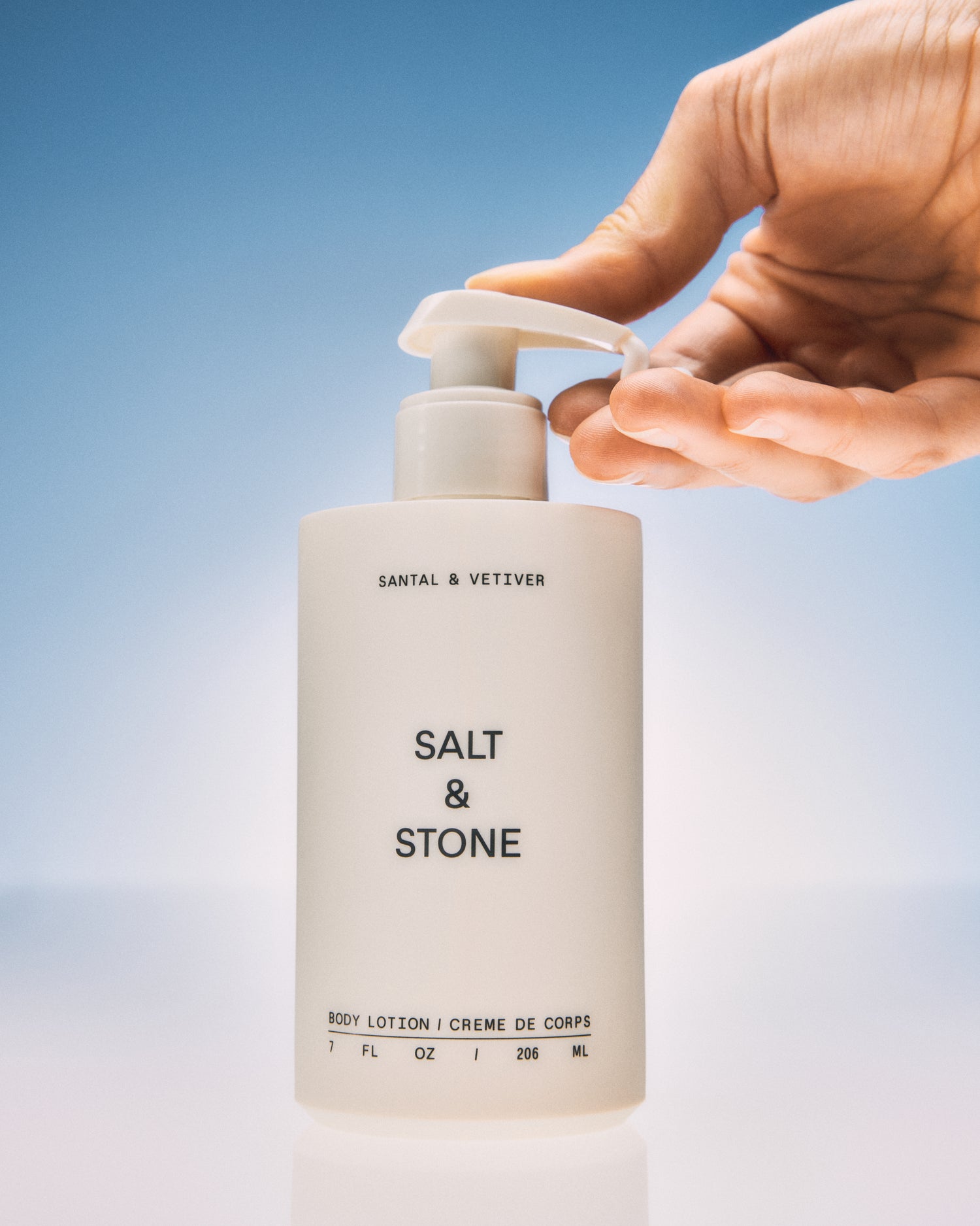 Salt &amp; Stone Body Lotion - SANTAL &amp; VETIVER (scent)