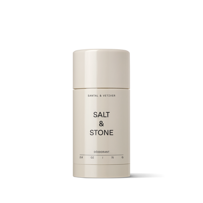 Salt &amp; Stone Natural Deodorant - SANTAL &amp; VETIVER (scent)