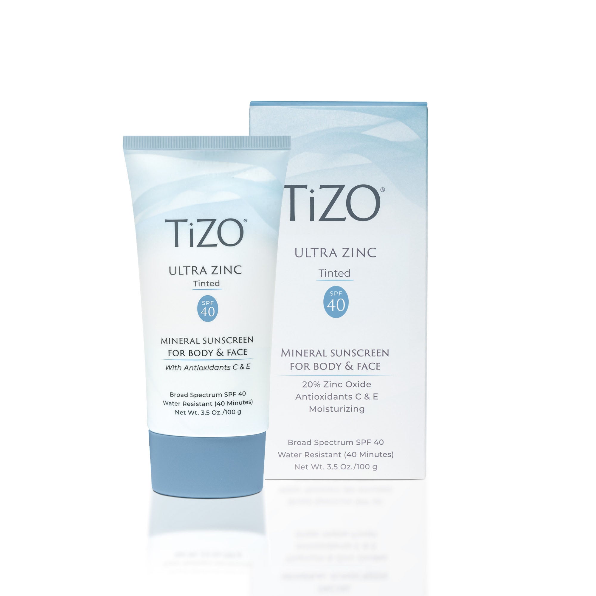 TIZO Ultra Zinc Body &amp; Face Tinted SPF 40